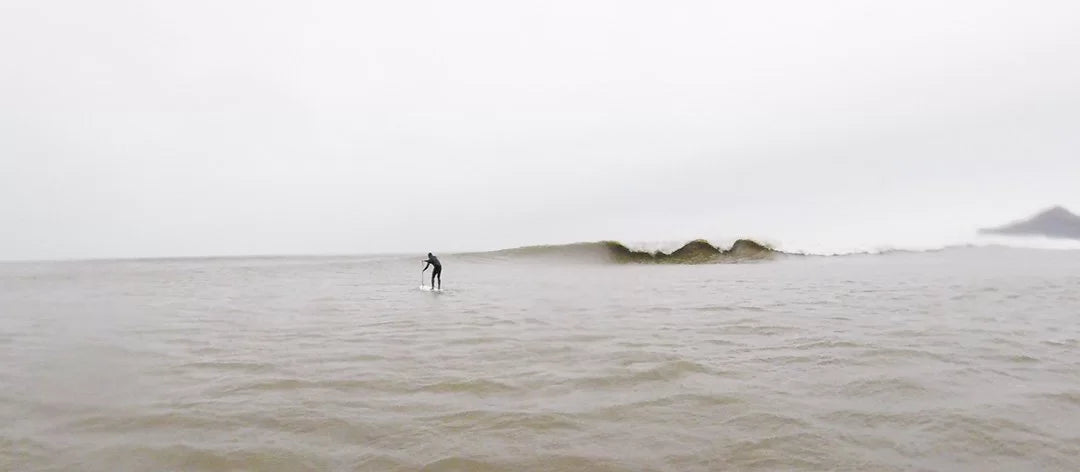Point break on the Yorkshire Coast