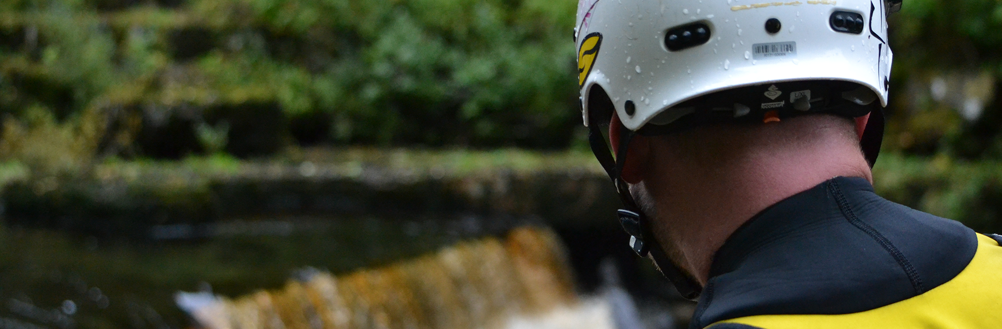 White Water SUPs Paddler at Keld North Yorkshire