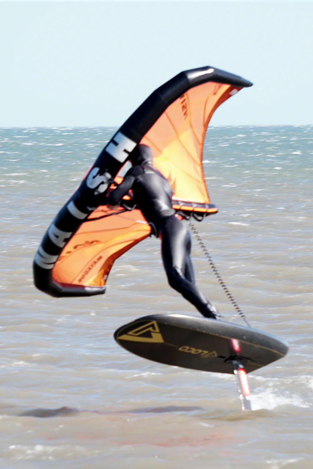 Loco Wing Hydrofoil Board Gybing