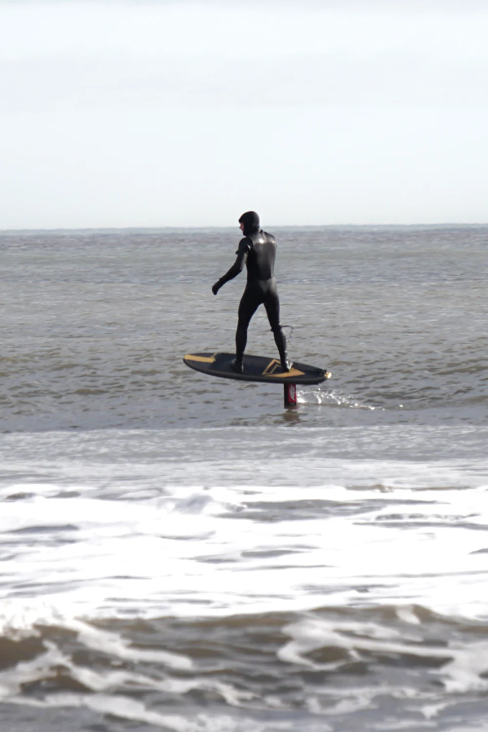 Loco Prone Foil Board in North Sea