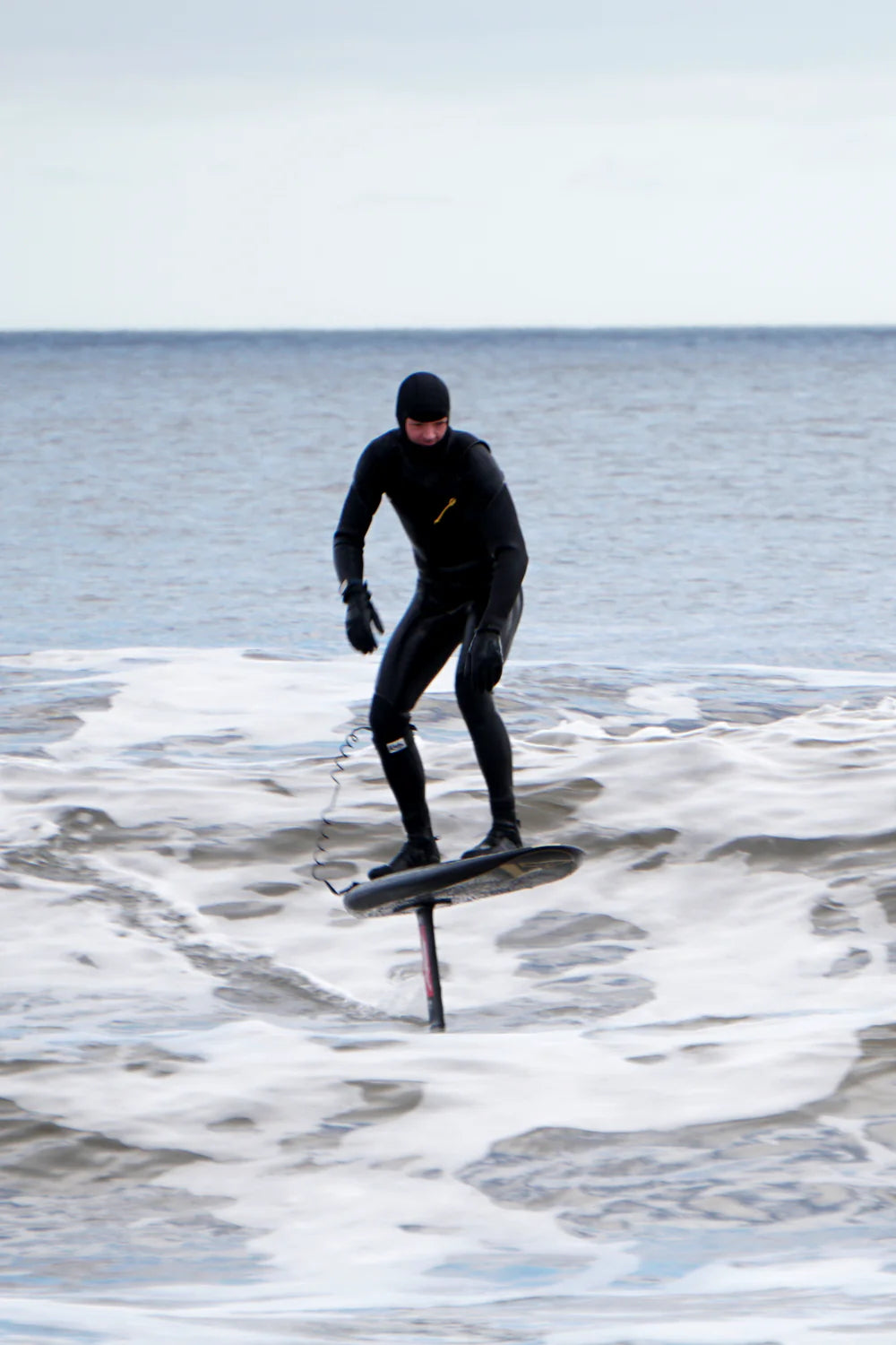 Foil Surfer in North Sea