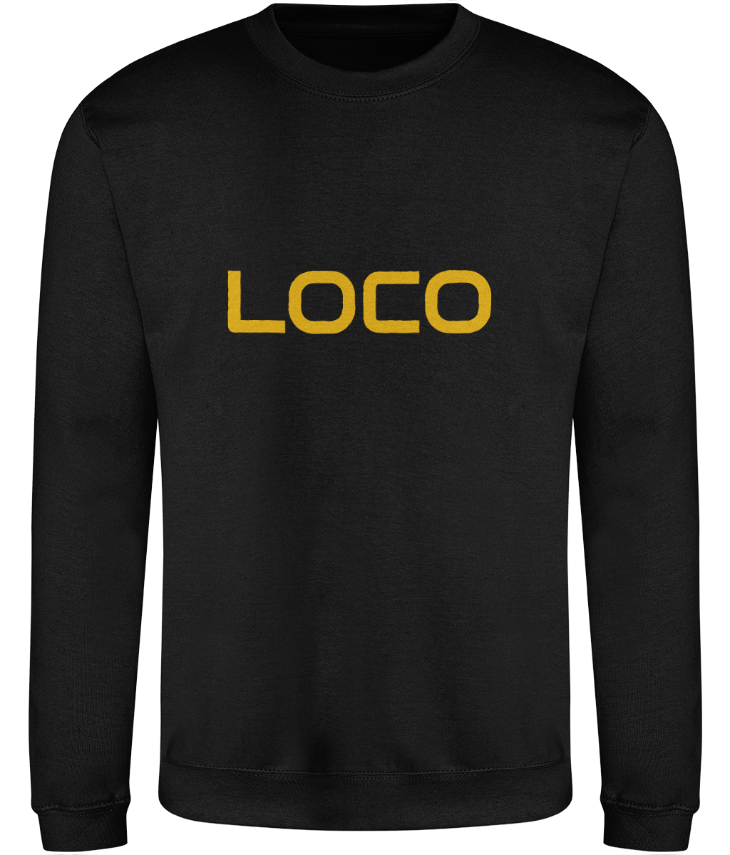 Black Loco Unisex Sweatshirt 