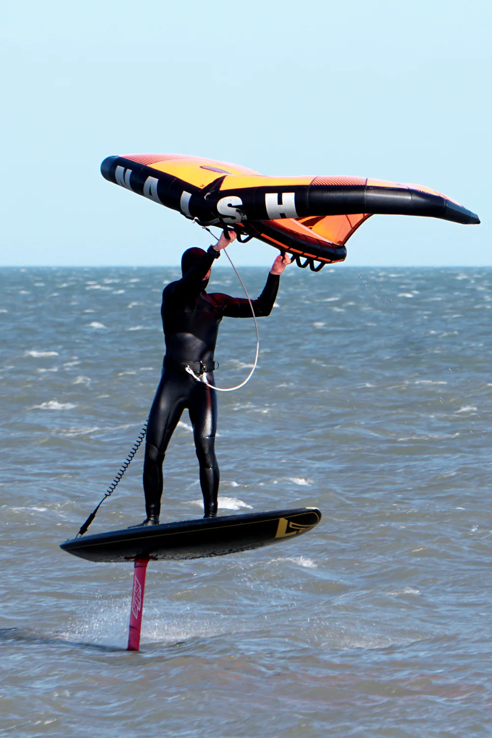 Julian rides his Loco Downwind Board