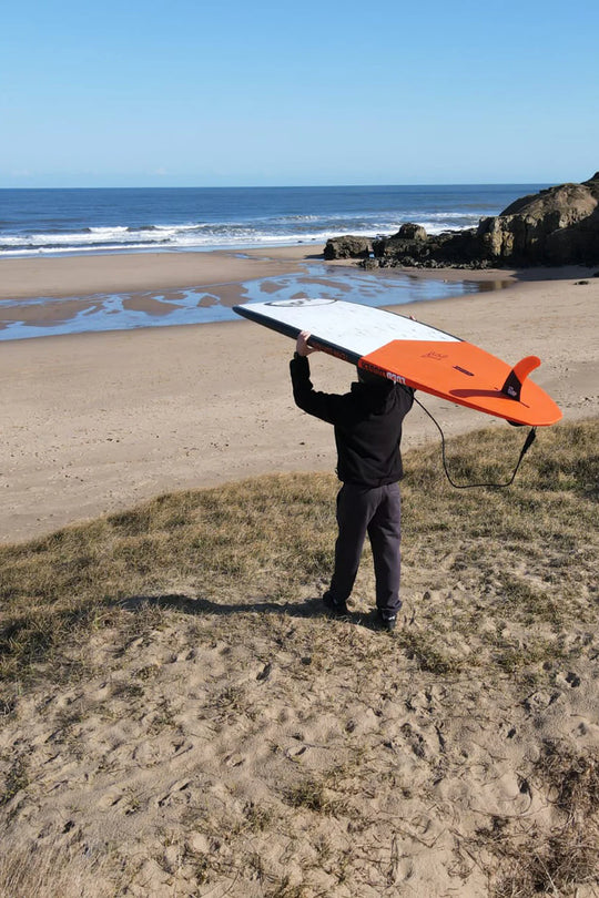 Lee and his Logger at South Shields