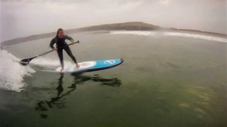 Tina Beresford tests the best hard SUP board from Loco