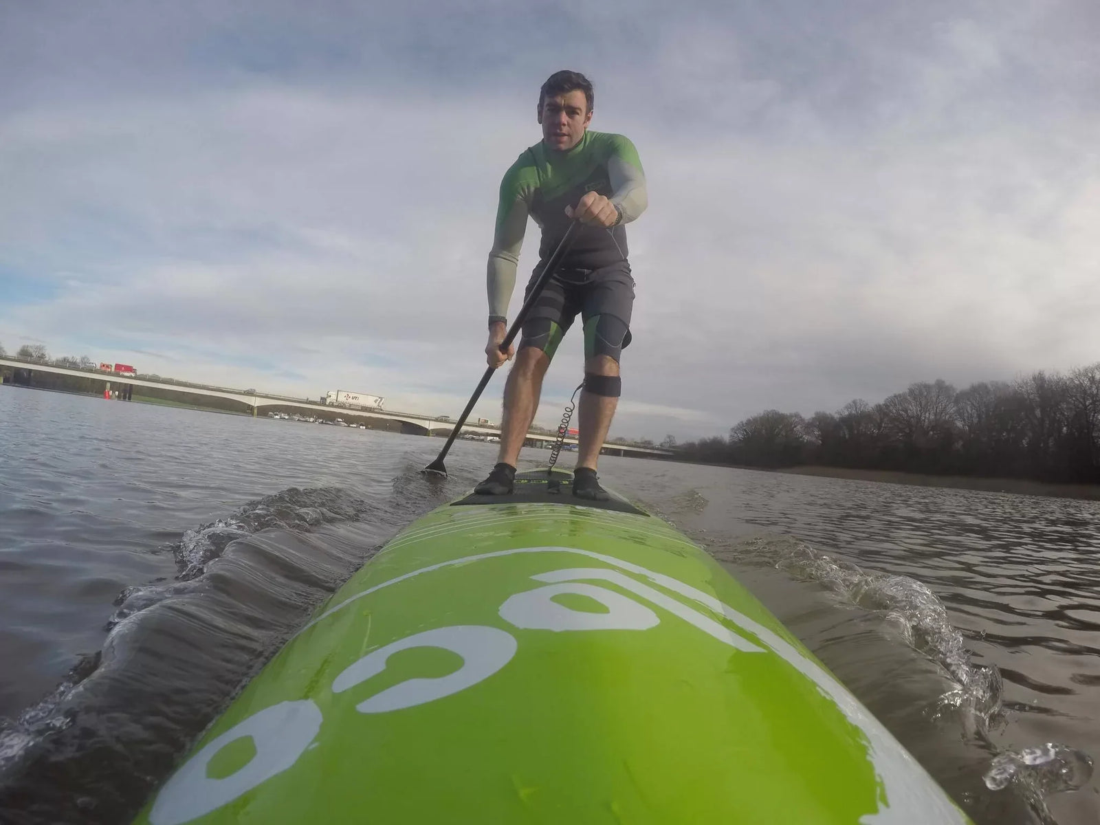 Louis Kirchell SUP Racing, Rehydration Tips for SUP Racers | Loco Surfing