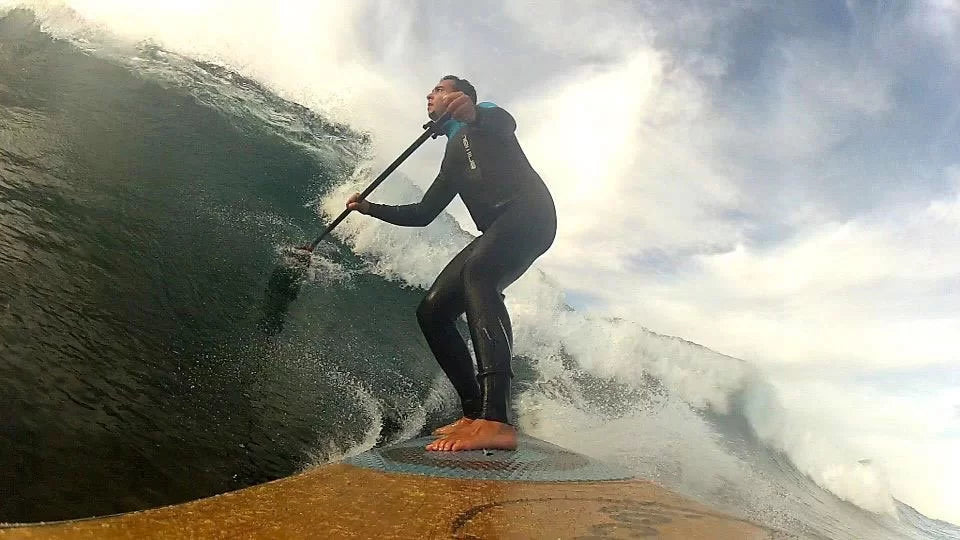 Joe Thwaites SUP Surfing Majanicho