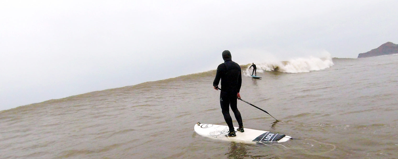 Nick Graham paddle surfing