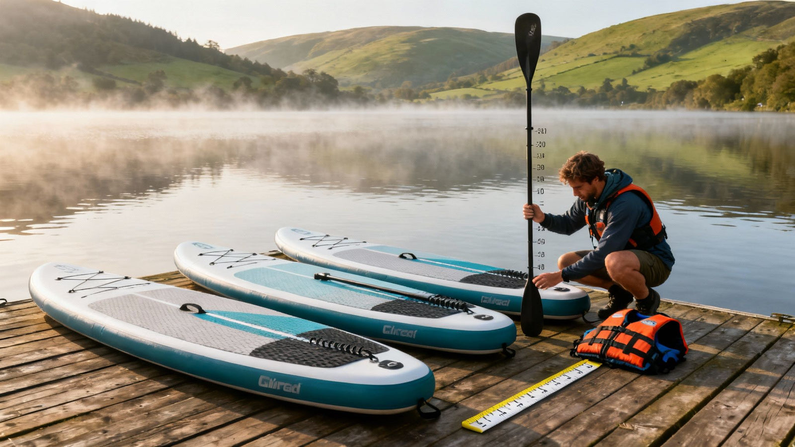 How to choose a paddle board: a practical UK guide to sizing and gear