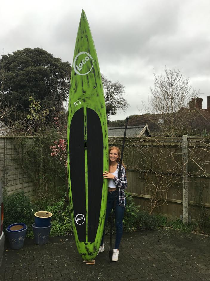 Lella Heathcote joins to the Loco SUP Race Team