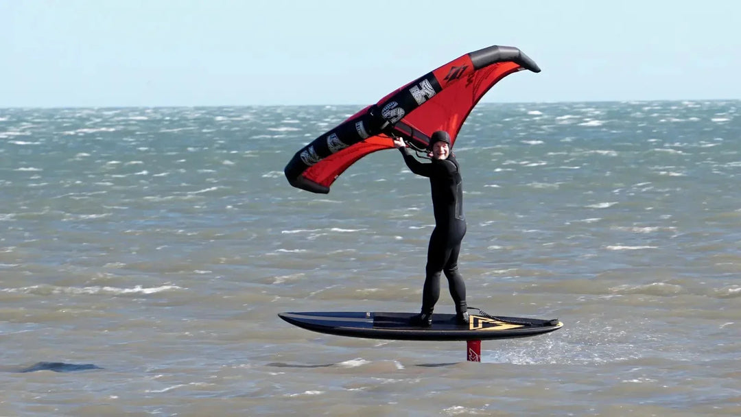Downwind Foil Board for Winging and Foil Assist