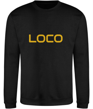 Black Loco Unisex Sweatshirt in 2026