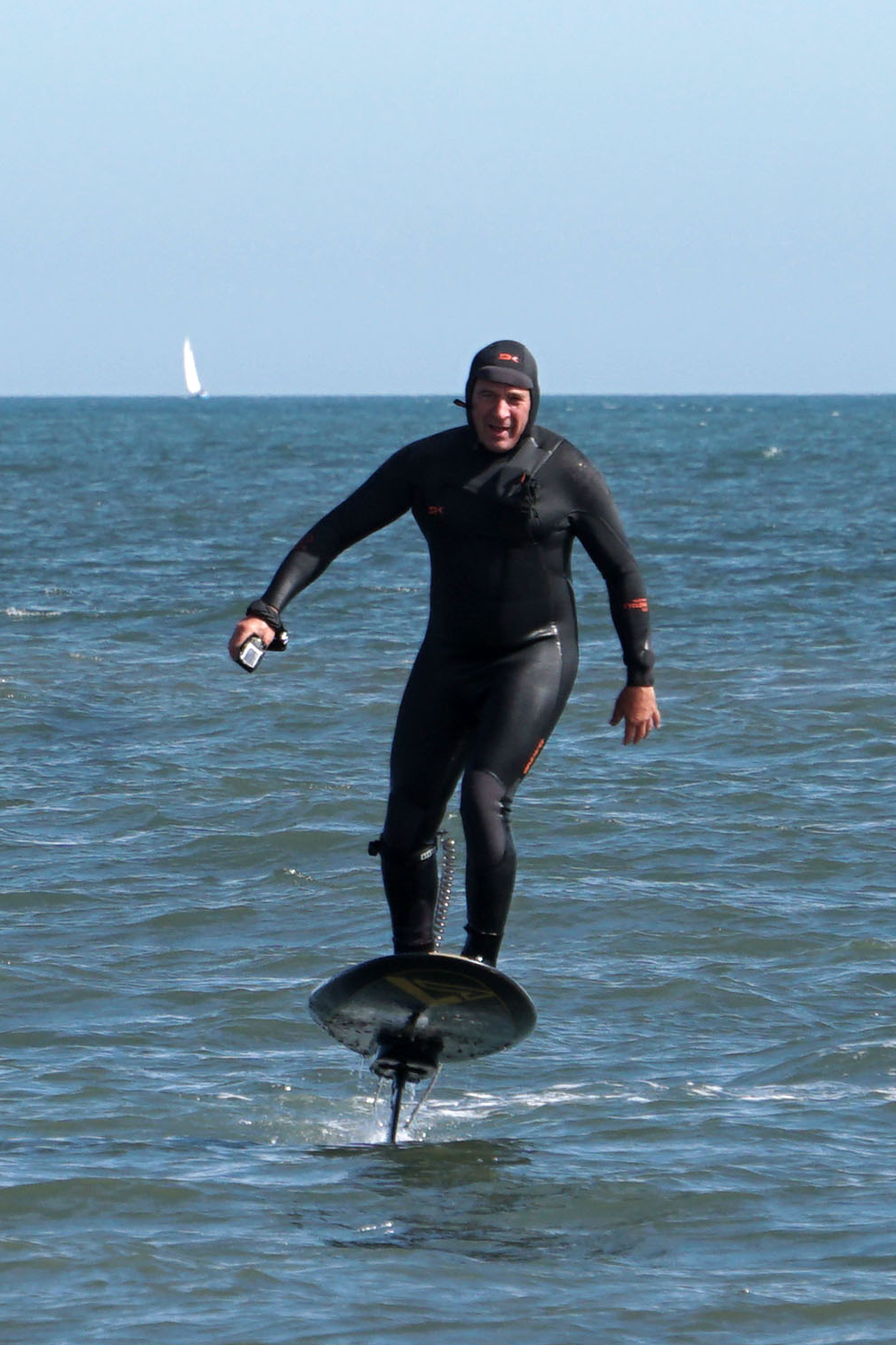 Foil Assist Rider on North East Coast UK