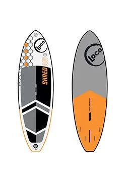 2023 9’2” x 32” x 4 Loco Shred Air Inflatable Paddleboard For Surfing - Loco